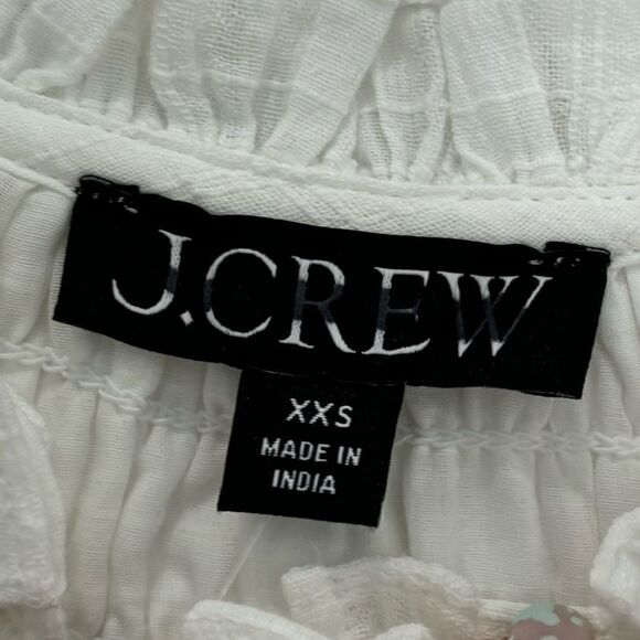 NWT J. Crew Smocked-neck top in textured gauze - Picture 10 of 11